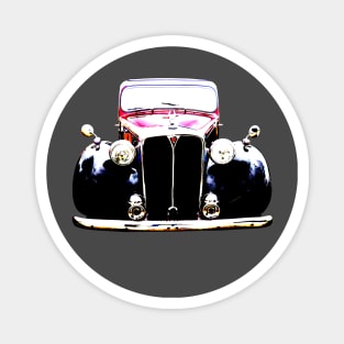 Rover P3 1940s classic car high contrast Magnet